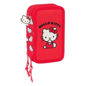 PLUMIER TRIPLE 37 PCS HELLO KITTY ICONIC