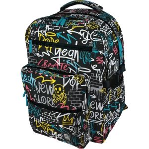 MOCHILA ESCOLAR JUVENIL BIGPACK B&B 24 WALL