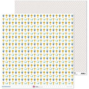 PACK5 PAPEL SCRAP 12X12 CALIZ COMUNION 20 EL