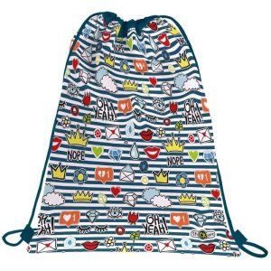 SACO PLANO STICKER 22 CROWN