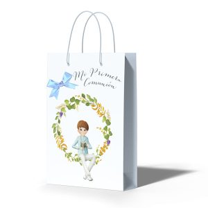 BOLSA MEDIANA LAZO COMUNION NI?O ORLA
