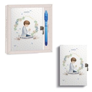 DIARIO COMUNION NI?O ORLA + BOLIGRAFO MAGICO