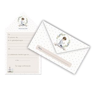 INVITACION SOBRE COMUNION NI?O ORLA 10U