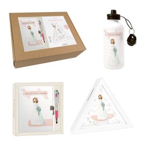 SET COMUNION NI?A (DIARIO-BOLIGRAFO-HUCHA-BOTELLA)