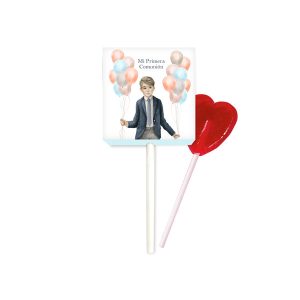 PIRULETA COMUNION NI?O GLOBOS