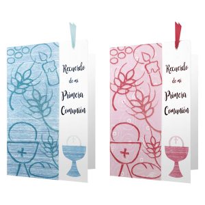 TARJETA + PUNTO LECTURA COMUNION BUSQUETS 10U SURTIDAS