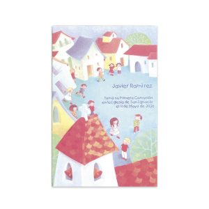 ESTAMPA COMUNION CASAS BUSQUETS 25U