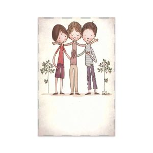 ESTAMPA COMUNION NI?O AMIGOS BUSQUETS 28U