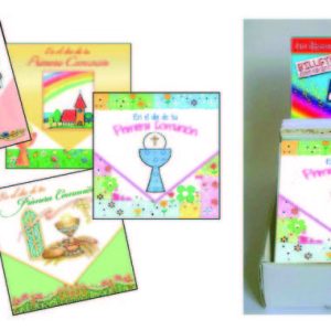 PORTATODO PORTABILLETES PRIMERA COMUNION 48 UNIDADES