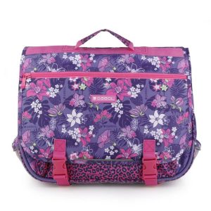 CARTERA CON SOLAPA MOCHILA JASMINE MORADO ADAPT A CARRO