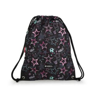MOCHILA SACO STELLAR NEGRO