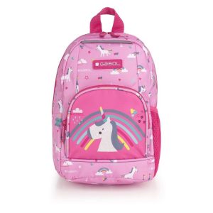 MOCHILA INFANTIL RAINBOW CON UNICORNIO WATERPROOF