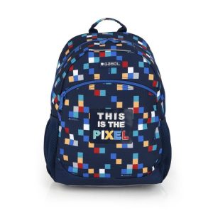 MOCHILA ESCOLAR CON BOLSILLO ADAPT A CARRO CUBIK