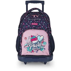 MOCHILA CON CARRO DESMONTABLE CLOVER