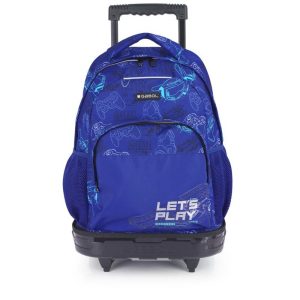 MOCHILA ESCOLAR CON RUEDAS DESMONTABLE CLOVER