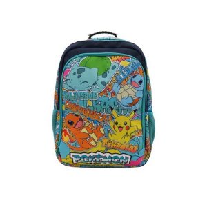 MOCHILA JUVENIL ESCOLAR POKEMON ADAPTABLE URBAN COLORS 42CM