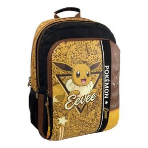 MOCHILA JUVENIL ESCOLAR POKEMON EEVE 42 CM