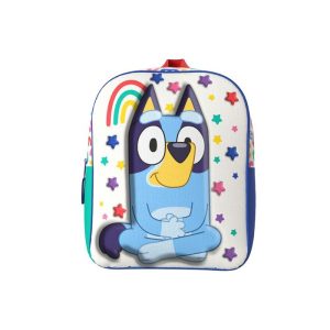 MOCHILA DE 30 CM EVA 3D RAINBOW BLUEY
