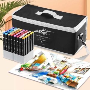 ESTUCHE LUXURY CANVAS GAMA ARTIST 204 COLORES