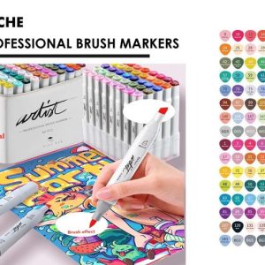 ROTULADORES CANVAS LUXE PROFESSIONAL BRUSH MARKER 80 COLORE