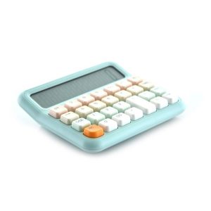 CALCULADORA SOBREMESA SOFT COLOR AZUL 12 DIGITOS TECLAS XL
