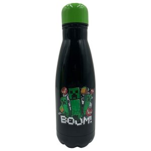 BOTELLA TACTO SUAVE 500ML MINECRAFT