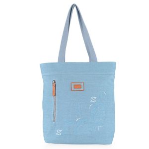 BOLSO SHOPPER CINCINNATI AZUL 13X35X37
