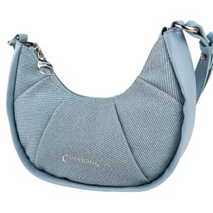 BOLSO BANDOLERA ABIGAIL AZUL VAQUERO 7,5X26X20