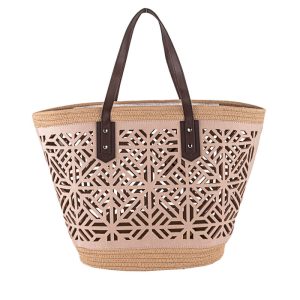 BOLSO CAPAZO PLAYA PFEIFFER NATURAL 22X52X36