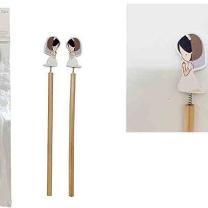 BLISTER 2 LAPICES COMUNION NI?A BLANCA