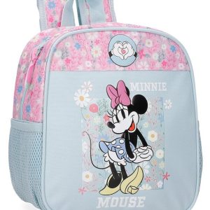 MOCHILA INFANTIL MINNIE HAPPY 25CM ADAPTABLE A CARRO