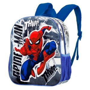 MOCHILA 3D PEQUE?A SPIDERMAN JUMPING