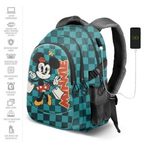 MOCHILA RUNNING PLUS MINNIE MOUSE INDIGO