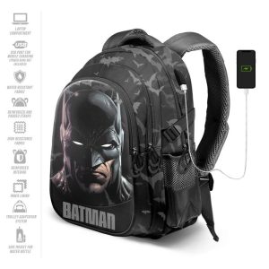 MOCHILA TRIPLE BATMAN FACE