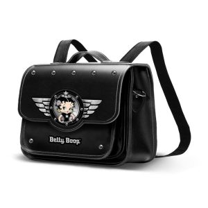 BOLSO MOCHILA SATCHEL BETTY BOOP MOTOR LOVE