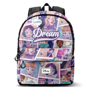 MOCHILA DOS CREMALLERAS PRINCESAS DISNEY COMIC