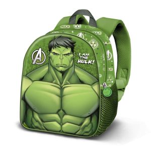 MOCHILA DE GUARDERIA 3D ELITE HULK RAGE