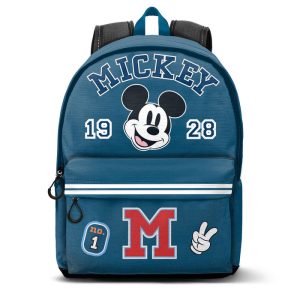 MOCHILA CON CREMALLERA FRONTAL MICKEY MOUSE CLASS