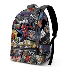 MOCHILA TRIPLE CREMALLERA SPIDERMAN PANELS