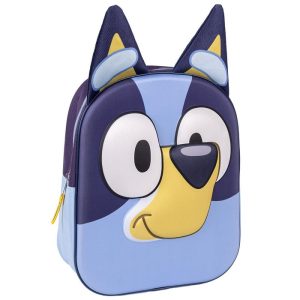 MOCHILA GUARDERIA 3D BLUEY CON OREJITAS