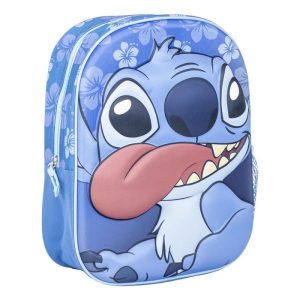 MOCHILA INFANTIL 3D STITCH LENGUA