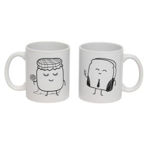 SET DE 2 TAZAS ICONIC - JUNTOS ES MEJOR
