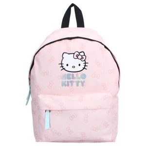 MOCHILA INFANTIL CON BOLSILLO DELANTERO HELLO KITTY PARTY