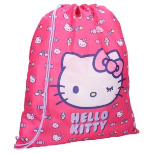 SACO INFANTIL DE CUERDAS HELLO KITTY CANDY