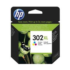 CARTUCHO TINTA HP F6U67AE COLOR N?302 XL