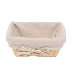 CESTA RECTANGULAR MIMBRE