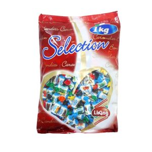 BOLSA 1 KG CARAMELOS TOFFE SABORES SURTIDOS