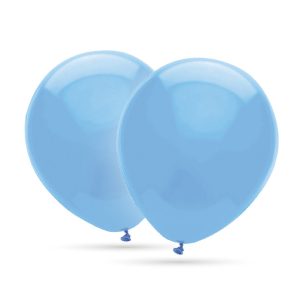 GLOBOS 35 CM ? BOLSA-SOLAPA 20 UNIDADES DECOHELIUM AZUL CIE