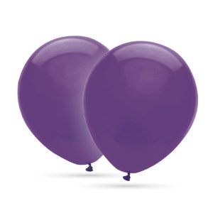GLOBOS 35 CM ? BOLSA-SOLAPA 20 UNIDADES DECOHELIUM VIOLETA