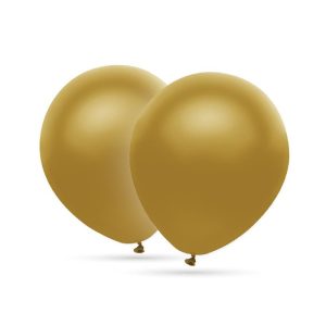 BOLSA SOLAPA 20 GLOBOS 35 CM DECOHELIUM ORO